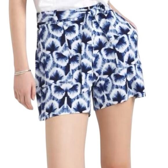 WHBM XS high rise belted tie front Matte jersey stretch pull on shorts SH2 2747 - Picture 1 of 8